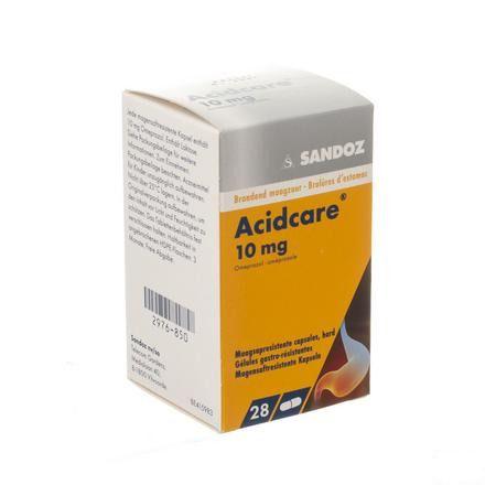 Acidcare 10 mg Sandoz Capsule Maagsapres 28 X 10 mg