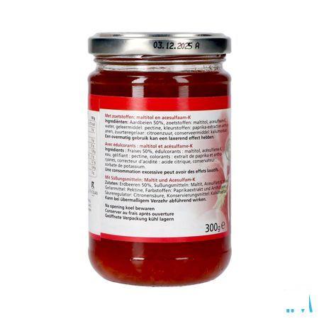 Prodia Broodbeleg Aardbei + Maltitol 300 gr 6071  -  Revogan