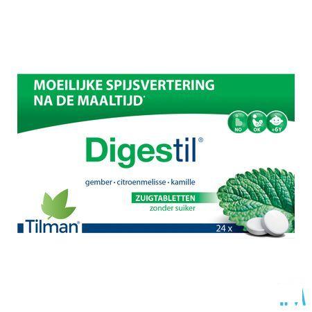 Digestil 24 Comprimes à Sucer  -  Tilman