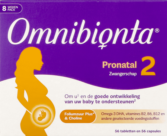 Omnibionta Pronatal 2 Zwanger 8weken Tabl 56+Caps 56