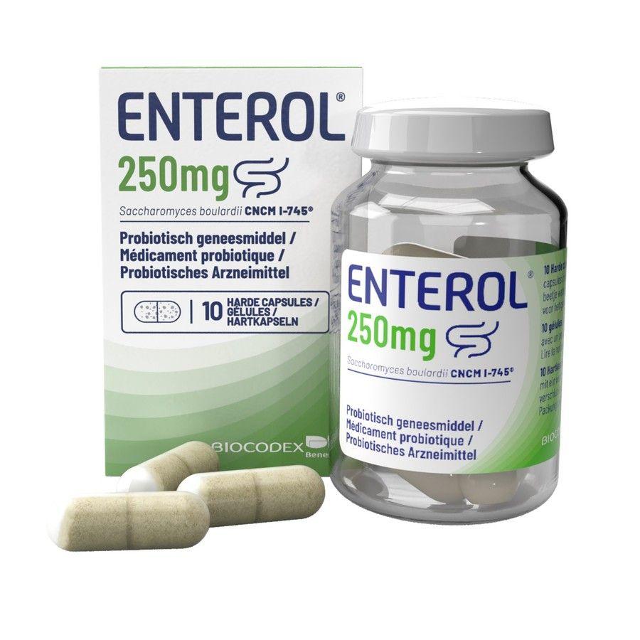 Enterol 250 mg Capsule Harde Dur 10 X 250 mg