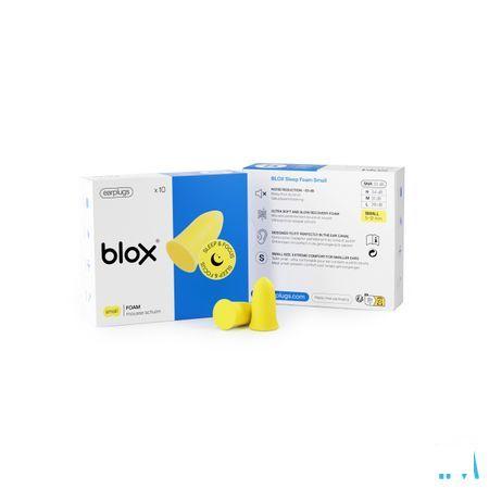 Blox Sleep Schuim Small Geel 5 Paar