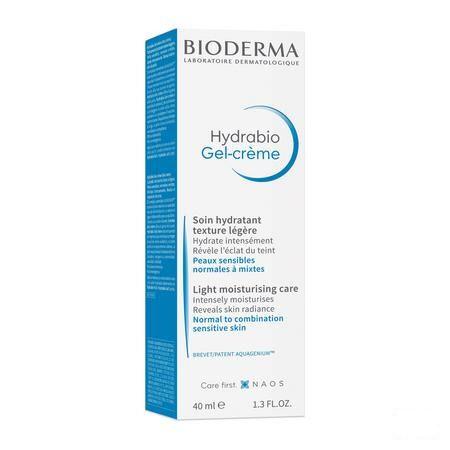 Bioderma Hydrabio Gel Creme Verz. Hydra Licht 40 ml