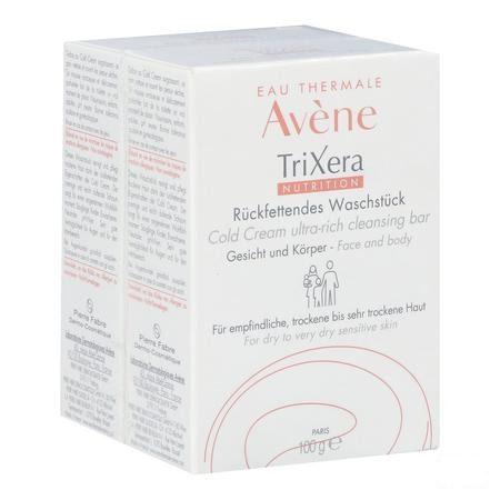 Avene Trixera Nutrition Pains Duo 2x100 gr  -  Avene