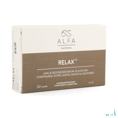 Alfa Relax V-Capsule 30  -  Nutrifarma