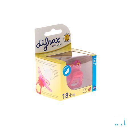 Difrax Fopspeen Sil Dental Xtr Sterk + 18m 342  -  Difrax