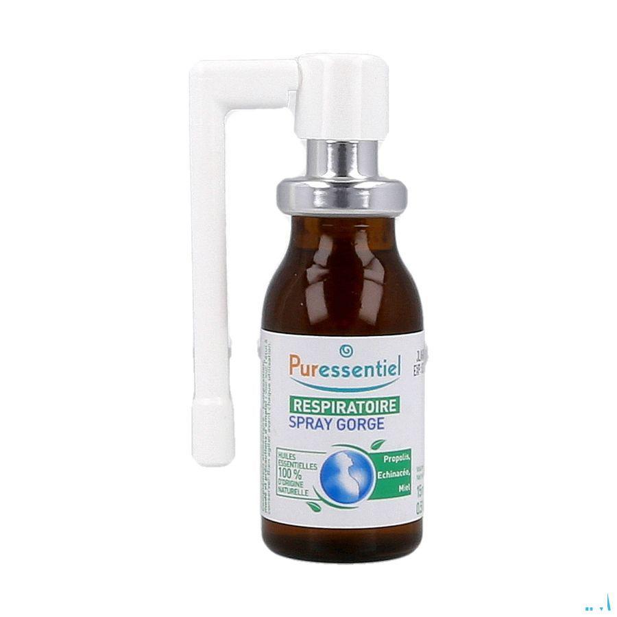 Puressentiel Ademhaling Keelspray 15 ml  -  Puressentiel
