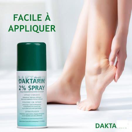 Daktarin Spray Pulv Flacon Pulv 8 Gr 2%