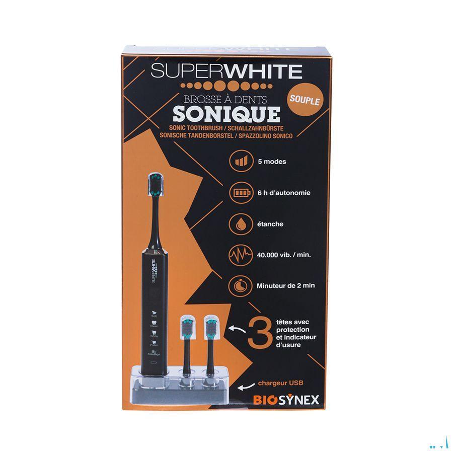 Superwhite Sonische Tandenborstel Black