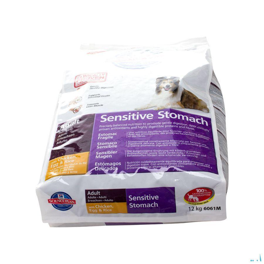 Hills Sc.plan Canine Sens.stomach Ad 12kg 6061m 