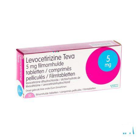 Levocetirizine Teva 5 mg Comprimes 10 