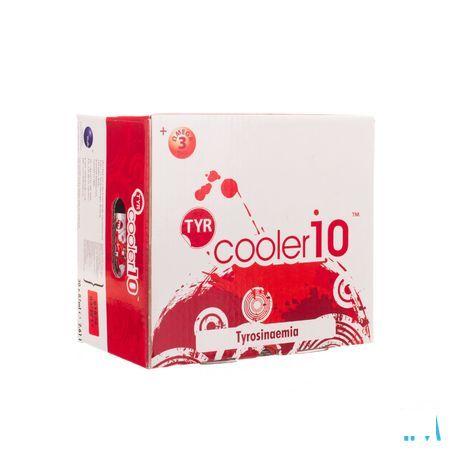 Tyr Cooler 10 Rood/rouge 30 X 87ml 