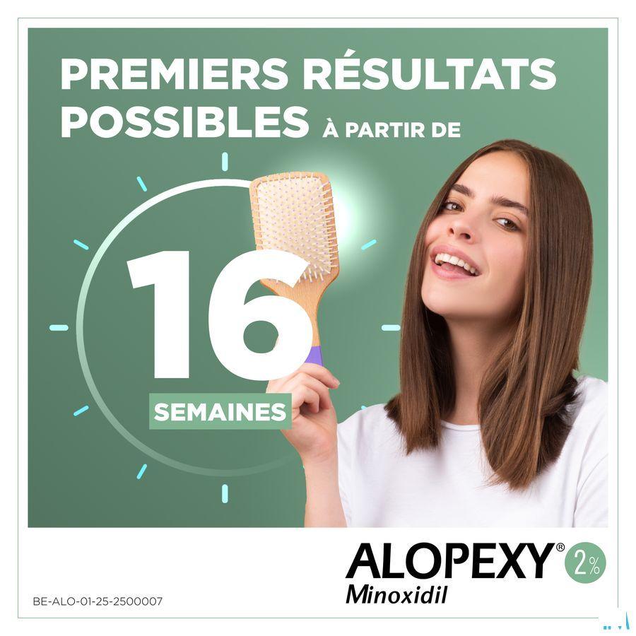 Alopexy 2 % Liquid Flacon Plast et 3x60 ml