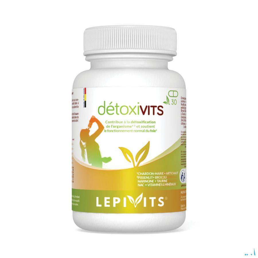 Lepivits Detoxivits Caps 30 Pot  -  Lepivits