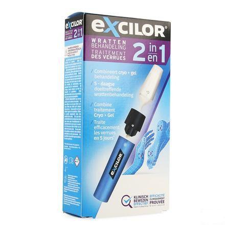 Excilor Traitement Verrues 2en1 11,5 ml + 1ml