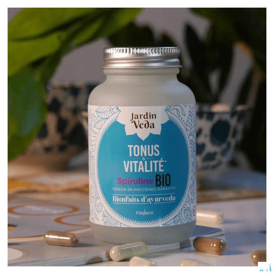 Jardin Veda Tonus & Vit. Spir. Bio Caps 120 Fitoform  -  Bioholistic Diffusion