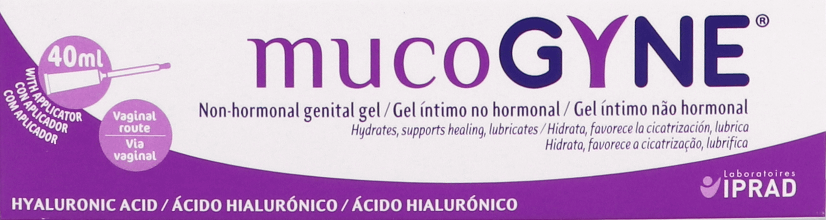 Mucogyne Gel Vaginal + applicateur Tube 40 ml