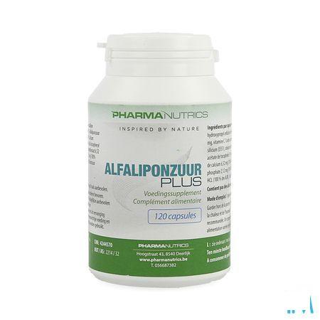 Alfaliponzuur Plus V-Caps 120 Pharmanutrics  -  Pharmanutrics