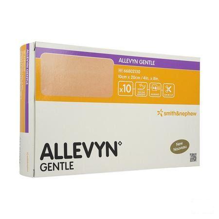 Allevyn Gentle Cp Foam 10Cm X 20Cm 10 66802130  -  Smith Nephew