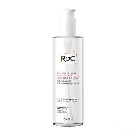 Roc Extra Comfort Micellar Cleans.Water Fl 400 ml