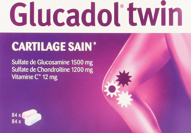Glucadol Twin Comprimes 2x84
