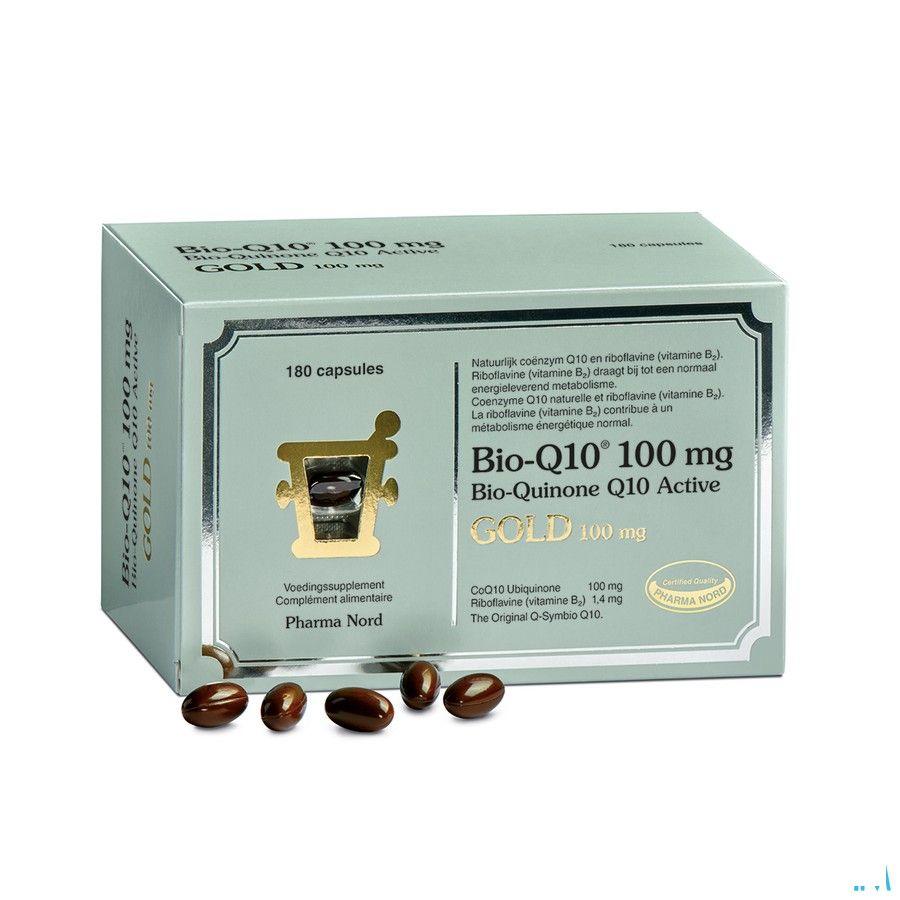 Bio-q10 100 mg Gold Capsule 180  -  Pharma Nord