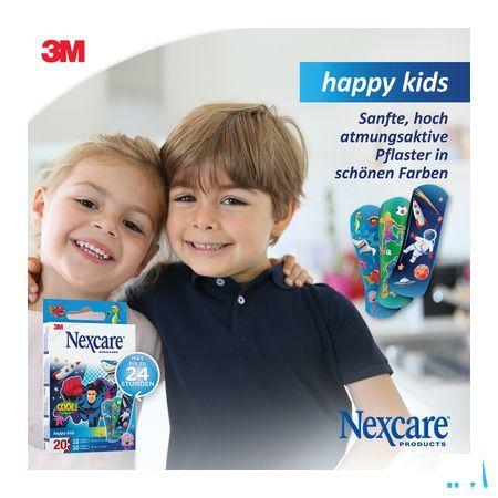 Nexcare Happy Kids Boys 20  -  3M