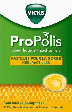 Vicks Propolis Coeur Liquide Comp A Sucer 16