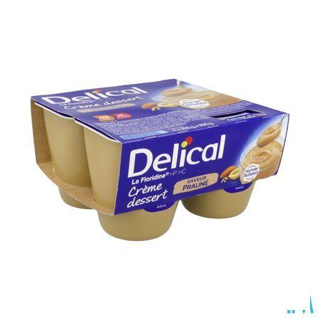 Delical Creme Dessert La Floridine Praline 4 x 200 gr