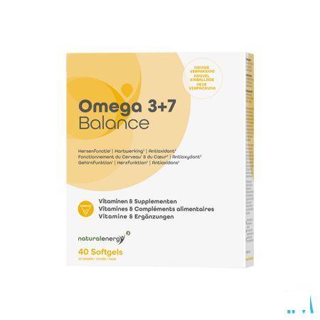 Omega 3 + 7 Balance Natural Energy Capsule 40