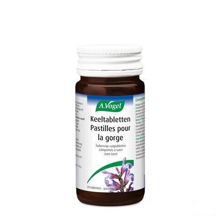 Vogel Keeltabletten 20  -  A.vogel