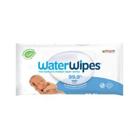 Waterwipes Vochtige Babydoekjes 60x - Bomedys