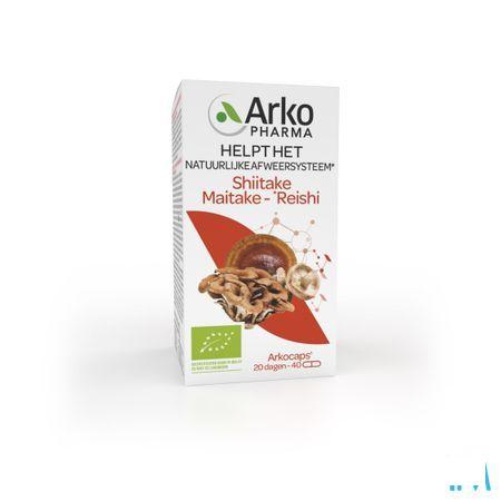 Arkogelules Shiitake Maitake Reishi Bio Caps 40