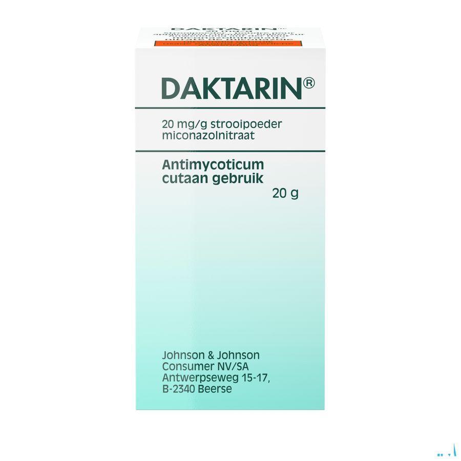 Daktarin Pulv Derm 1 X 20 gr 2%