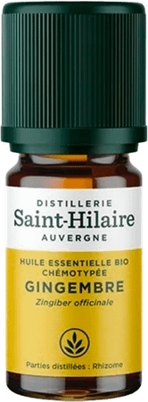 Gingembre Rhizome Bio Huile Essentielle 5 ml  -  Bioholistic Diffusion