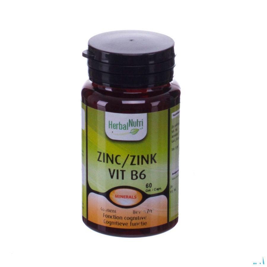 Herbalnutri Zink Vit B6 Gel 60  -  Herbalgem