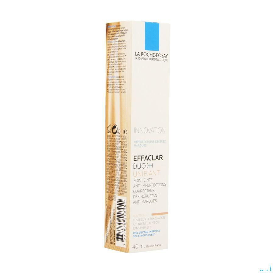 Effaclar Duo + Unifiant Light 40 ml  -  La Roche-Posay