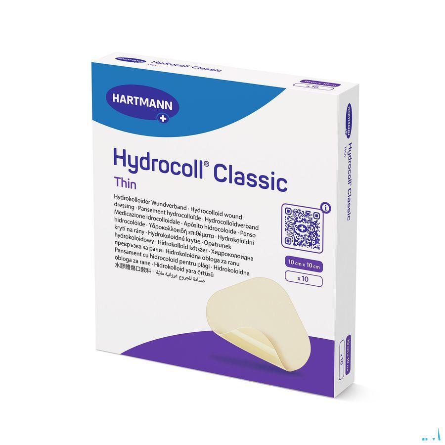 Hydrocoll Thin 10x10cm 10 9007582  -  Hartmann