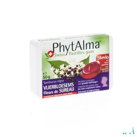 Phytalma Pastilles Gum Sureau + Stevia 50 gr  -  Ixx Pharma