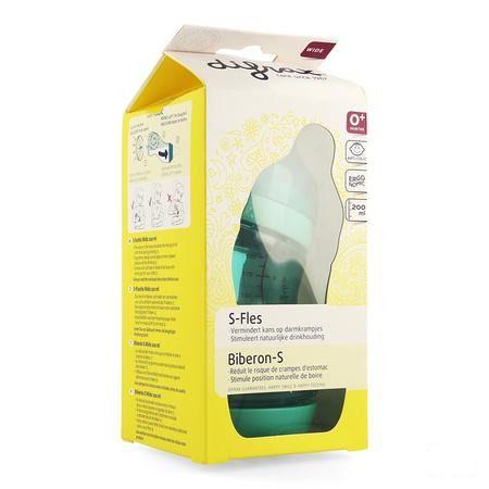 Difrax Biberon-s Wide 200 ml  -  Difrax