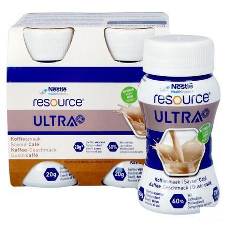 Resource Ultra+ Koffiesmaak 4X125 ml