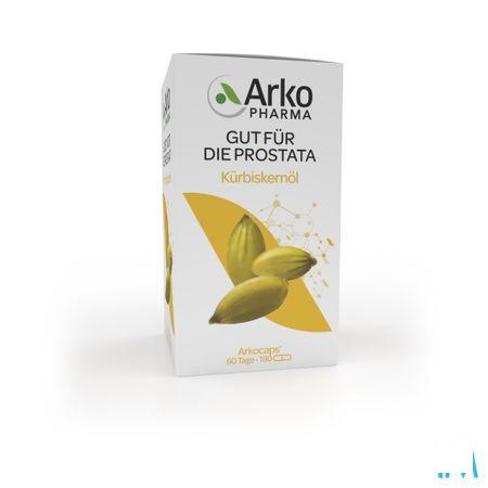 Arkogelules Huile De Pepins De Courge Capsule 180  -  Arkopharma