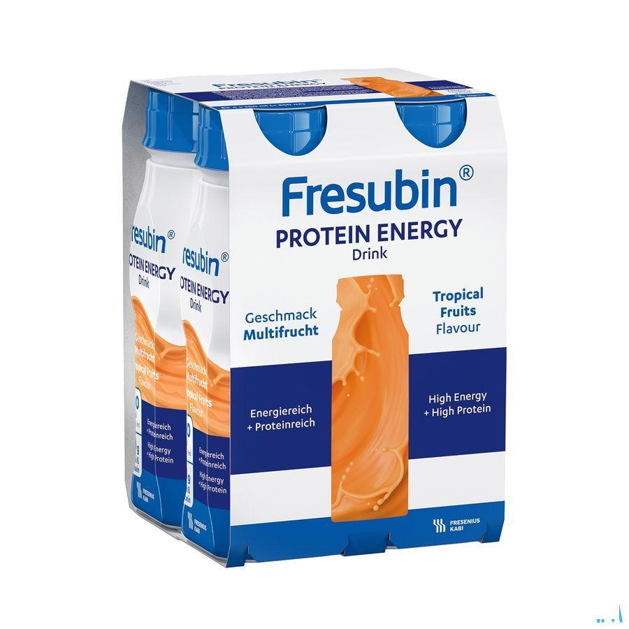 Fresubin Protein Energy Drink 200 ml Fruits Tropicaux/tropische Vruchten  -  Fresenius