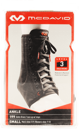 Mcdavid Lightweight Ankle Brace Black S 199