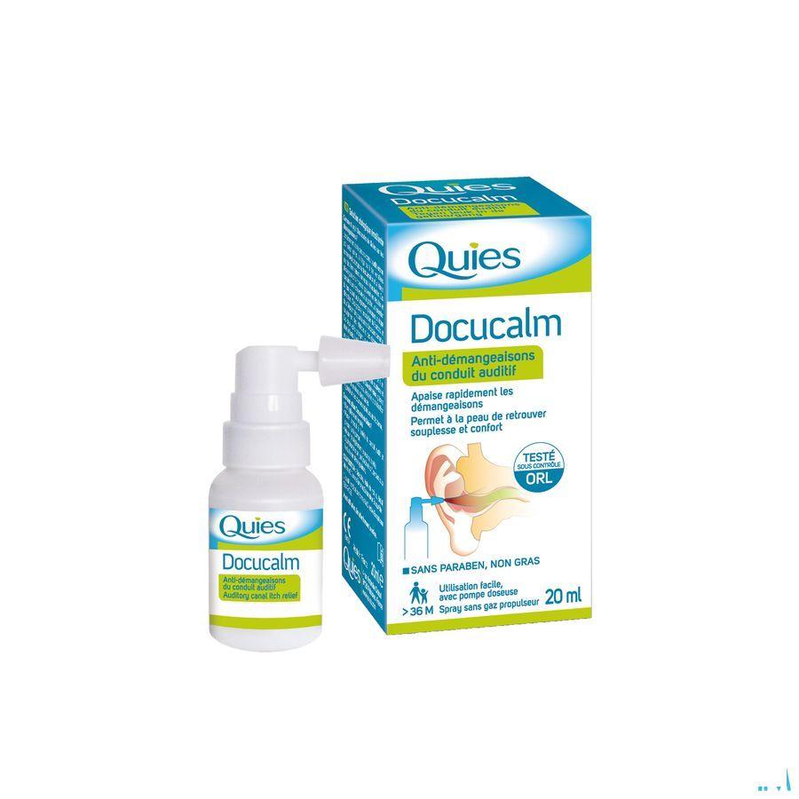 Quies Docucalm Tegen Jeuk Gehoorgang Spray 20 ml  -  Quies