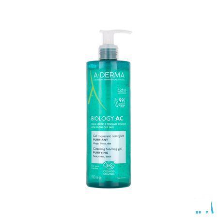 Aderma Biology Ac Zuiv. Schuim.Reinig.Gel 400 ml