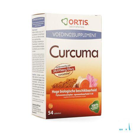 Ortis Curcuma Blister Tabletten 3x18  -  Ortis