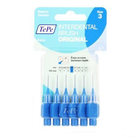 Tepe Interdental Brush 0,60mm Blue 6 