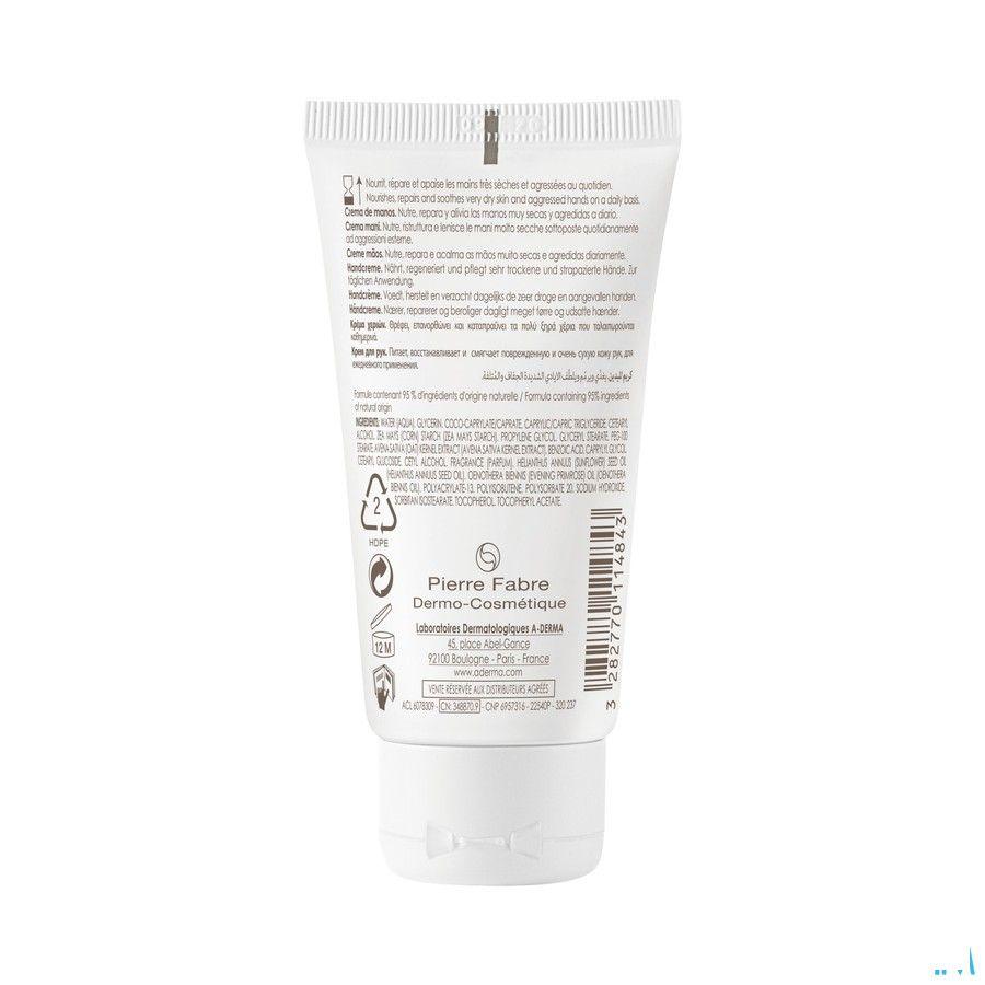 Aderma Indispensables Creme Mains 50 ml  -  Aderma