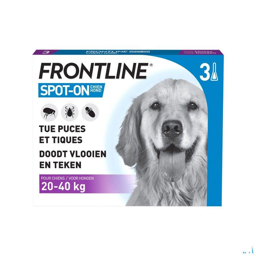Frontline Spot On Chien 20-40kg et 3x2,68ml